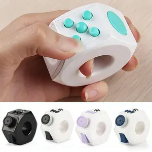 6 Sided Fidget Cube Roller Sensory Toy EDC Stress Relief Finger Focus Toy for Adults