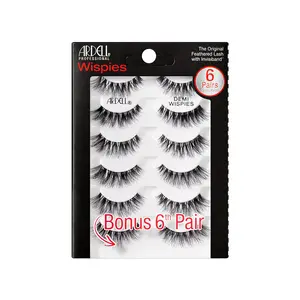 Ardell Demi Wispies False Eyelashes, 6 pairs per pack Lash Extensions