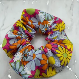 Lilly flower, spring scrunchie collection, rainbow flower