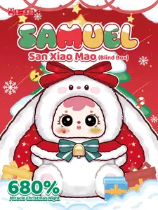 Samuel Miracle Christmas Eve 680%  Blind Box | 6+1 Hidden | Miracle Festive Collector’s Edition