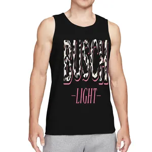Busch Light Leopart Logo T-shirt 2 Side Unisex Size Range - For Everyone - Every Color Available Fashion Varieties - Statement Pieces - Unisex Appeal