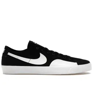 Nike Men's SB Blazer Court Black White Skateboarding Shoes, from StockX