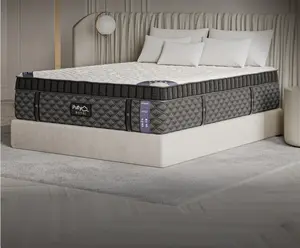 Puffy Royal Hybrid Mattress - Supportive Memory Foam and Coils