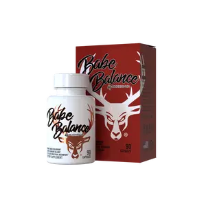 Bucked Up Babe Balance - Natural Mood & Hormone Support Supplement with Magnesium, Selenium, & Chaste Berry Extract - 90 Capsules