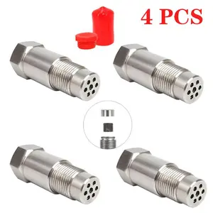 M18x1.5 -Automotive Universal Oxygen Sensor Decoder with Filter Element - Oxygen Sensor Spacer Adapter - Auto Sensor Repair Tool