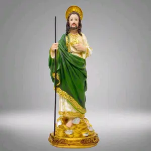 San Judas 8" inch Money Style Statue Brand new in the box St Jude Religious Decor