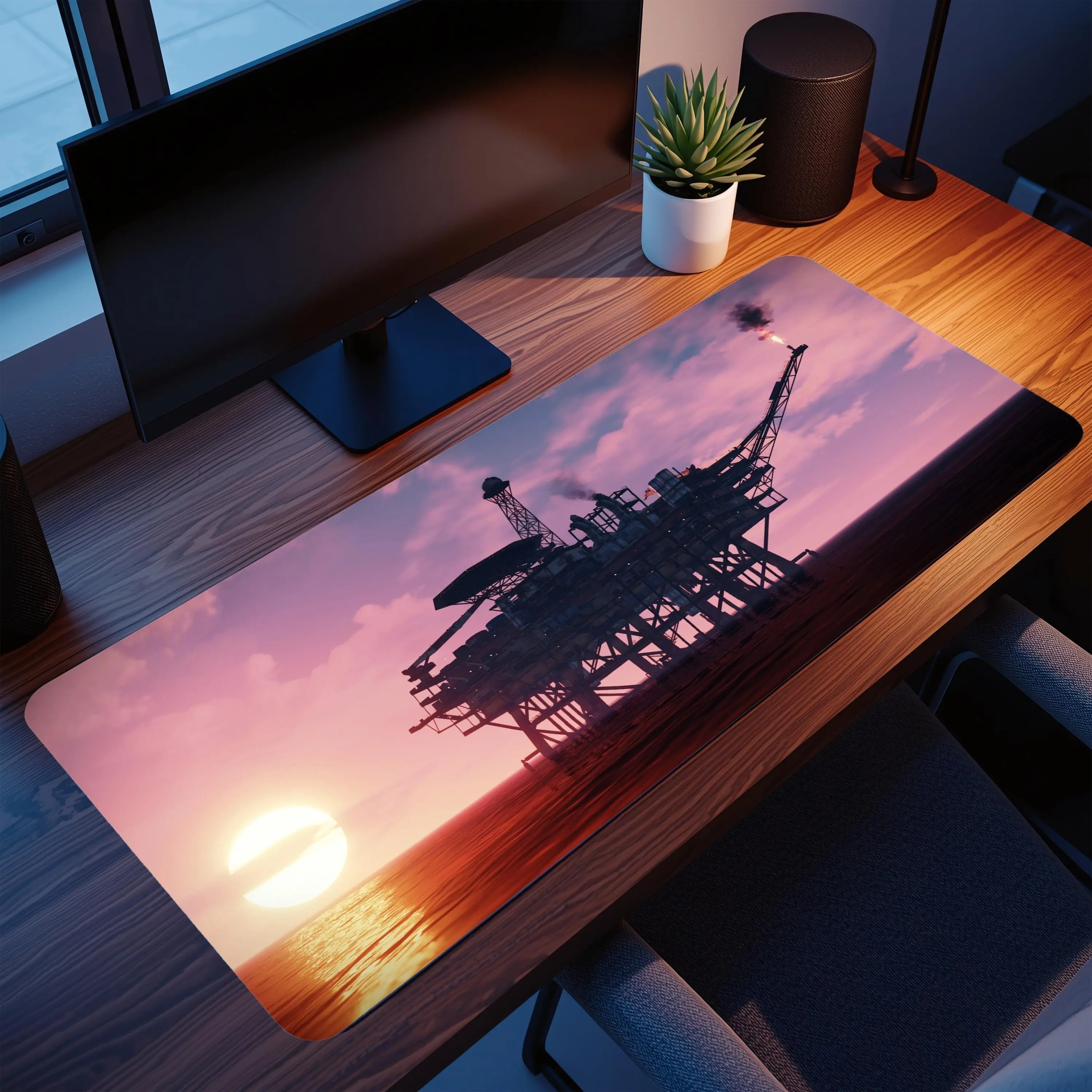 Rust Gaming Mouse Pad: Spill-Resistant, Ultra-Smooth - Gaming Accessories, Perfect Gift for Fans, Desk Mat for Setup