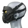 Tactical Full Face Mask, 1 Count Protective Mask with Adjustable Strap, Dustproof Windproof Face Cover, Breathable Face Covering for Shooting Games and Outdoor Use
