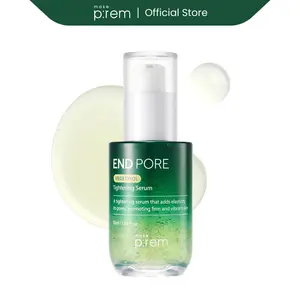 MAKE P:REM End Pore Vegetinol Tightening Serum 1.69 Fl Oz, 50ml | Bakuchiol Pore Tightening Serum for Sensitive Skin