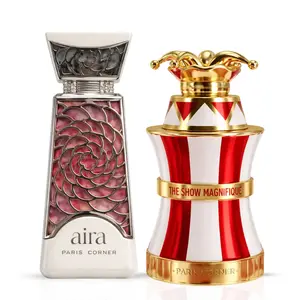 The Show Magnifique & Aira Eau De Parfum Sprays 100ml (3.4 oz) By Paris Corner (Bundle)
