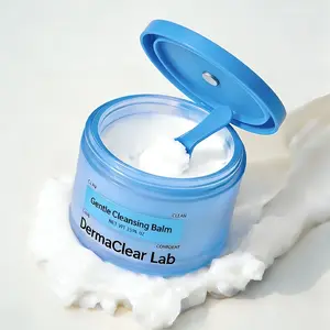 Spring Glow Up DermaClear Lab Gentle Cleansing Balm | Powerful Makeup Remover for Face, Eyes & Lips | Melts Waterproof & Heavy Makeup | Sensitive Skin Friendly with PENTA-RICE Centella | Hydrating with Natural Fragrance | Magnetic Spoon Included
