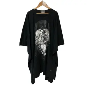 Pre-owned vivienne westwood Other Small Leather Goods CRACKED FLORAL FRAME Cotton T shirt