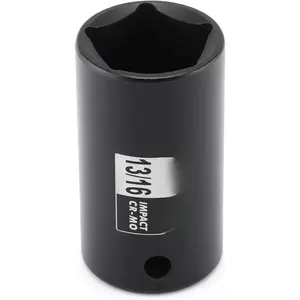 1/2" Drive 13/16-inch Penta Socket, 5 Point Utility Socket, CR-MO, Removes and Installs Penta Nuts and  for Utility Service
