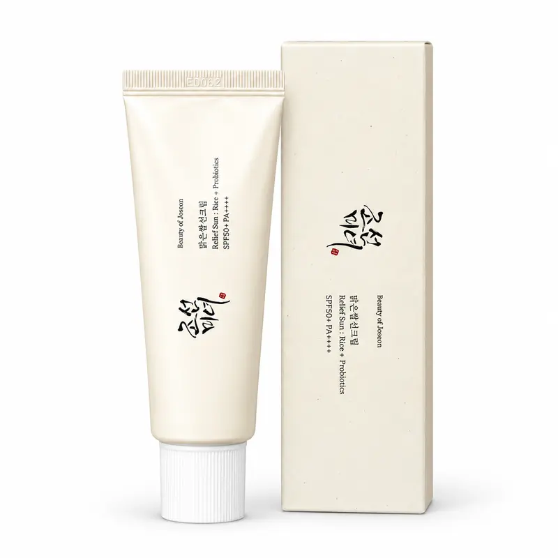 Beauty of Joseon Relief Sun Rice + Probiotics SPF50+ PA++++ 50ml Lightweight Korean Facial Sunscreen with Rice Extract