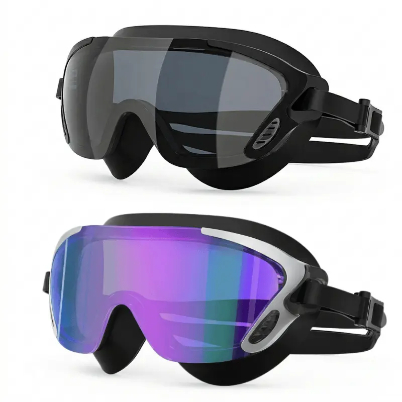 Electroplated black + electroplated purple