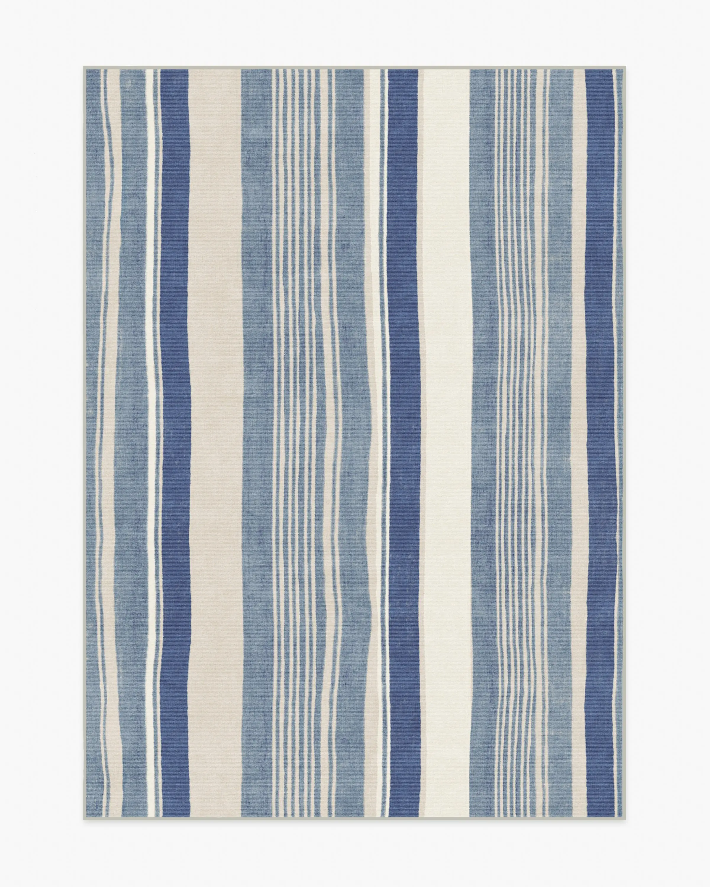 Naia Slate Blue Flatwoven Rug