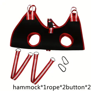 5in 1 Pet Grooming Hammock,Harness withDog Nail Hammock, Dog Grooming Sling for Nail Trimming/Clipping(S.M,L)