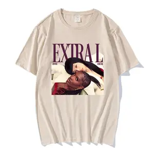 Jennie Doechii ExtraL 2025 Tshirts Ruby The 1st Studio Album Printing T-shirt Short Sleeve Cotton Male T Shirt Graphic Clothing  C226 6K3