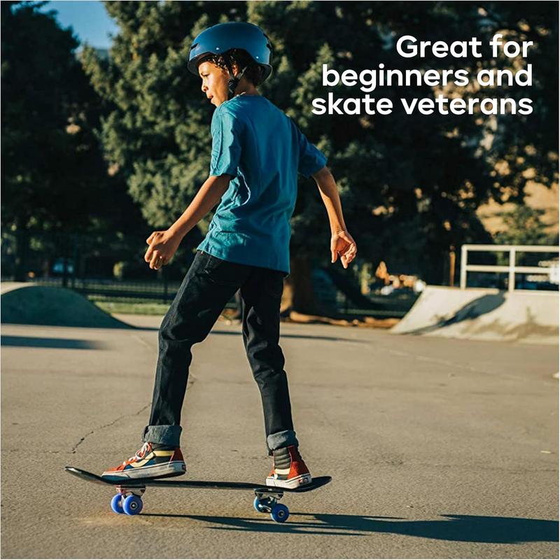 9-ply Maple Desk Skate Board for Cruising,Hot Wheels 31 inch Skateboard,  Carving, Tricks and Downhill