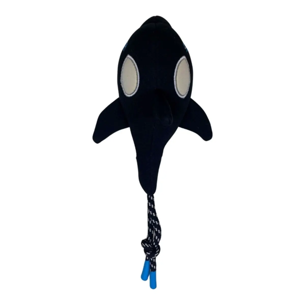 FabDog Plush Dog Toy - 9 in. Buoyant Fun Whale-Shaped Floatie for Water Play (849088071027)