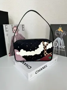 Pre-owned Givenchy As Shown Shoulder Bags Leather Handbag 　19092025Y220