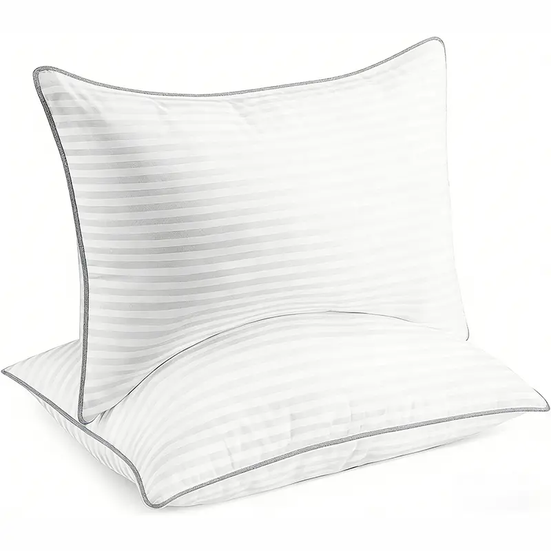 UFIST Hotel Collection Bed Pillows Standard/Queen Size Set of 2 - Original Soft Down Alternative Pillow for Sleeping - Soft Support for Back, Stomach or Side Sleepers