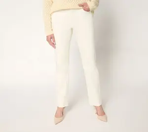 BEAUTIFUL by Lawrence Zarian Petite Ankle Slim Straight Jean- Natural