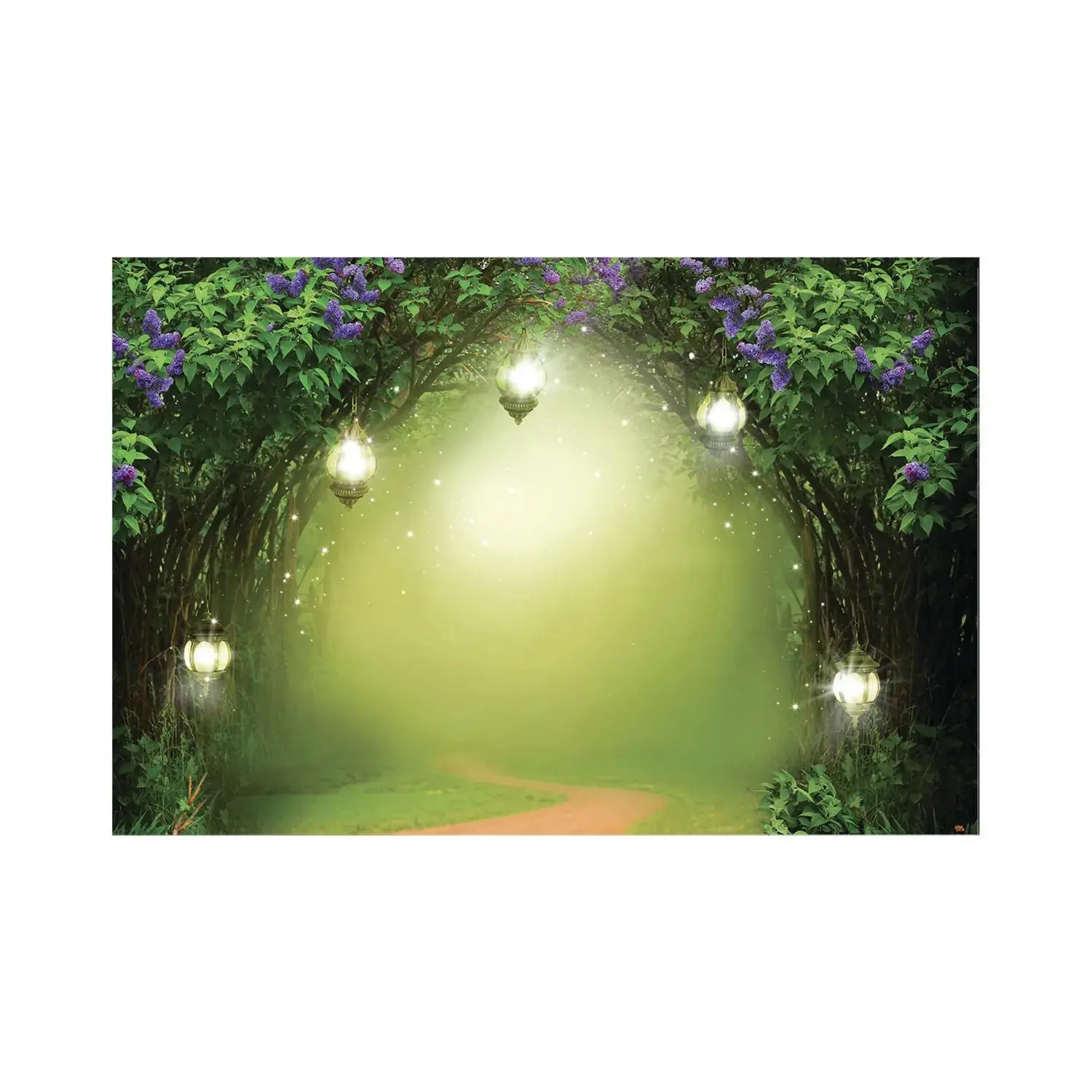Fairy Garden Backdrop - 3 Pc.