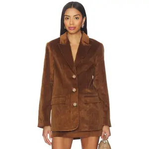 ASTR the Label Boyfriend Blazer in Camel