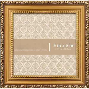 5x5  Picture Frame - Picture Frames for Wall  And Tabletop Display,  Photo Frame for Poster, Frames,Christmas Frames,with Durable Plexiglass