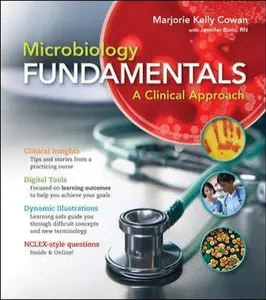 USED-Microbiology Fundamentals: A Clinical Approach by Cowan, Marjorie Kelly (Paperback)