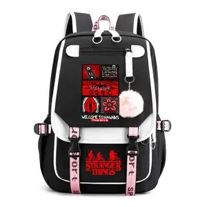 2026 New Stranger Things Stranger Things Backpack Youth School Bag