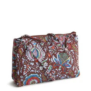 Vera Bradley Women's Premium Cotton Foxbury Crossbody Bag