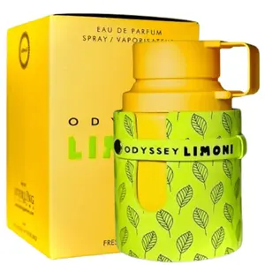 Odyssey Limoni Fresh for Unisex Eau De Parfum Spray, 3.4 Ounce