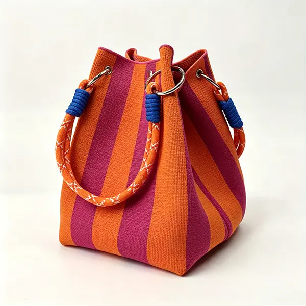 Magenta and Orange Stripes