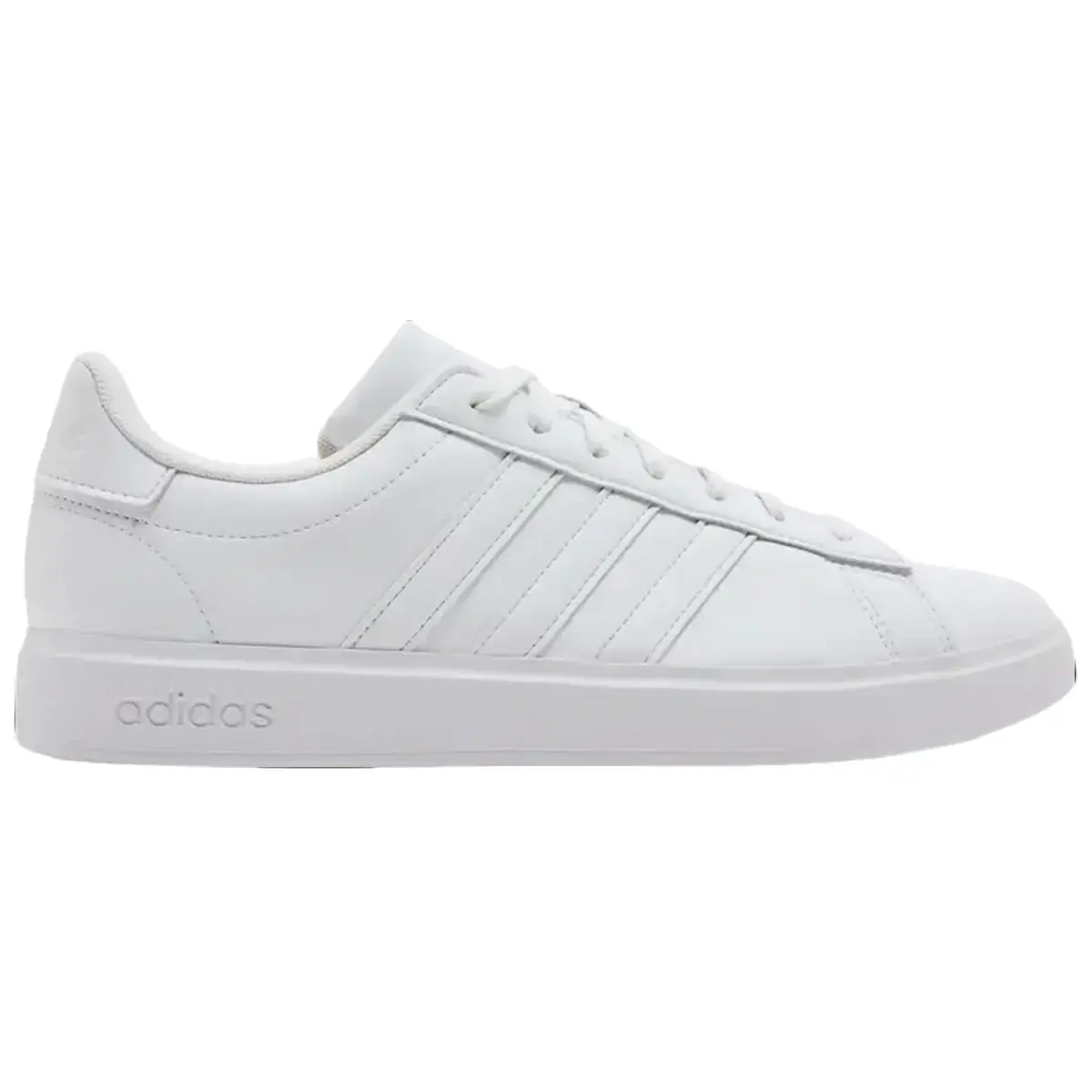 adidas Grand Court Cloudfoam Cloud White Ecru Tint Men's Fashion Shoes New