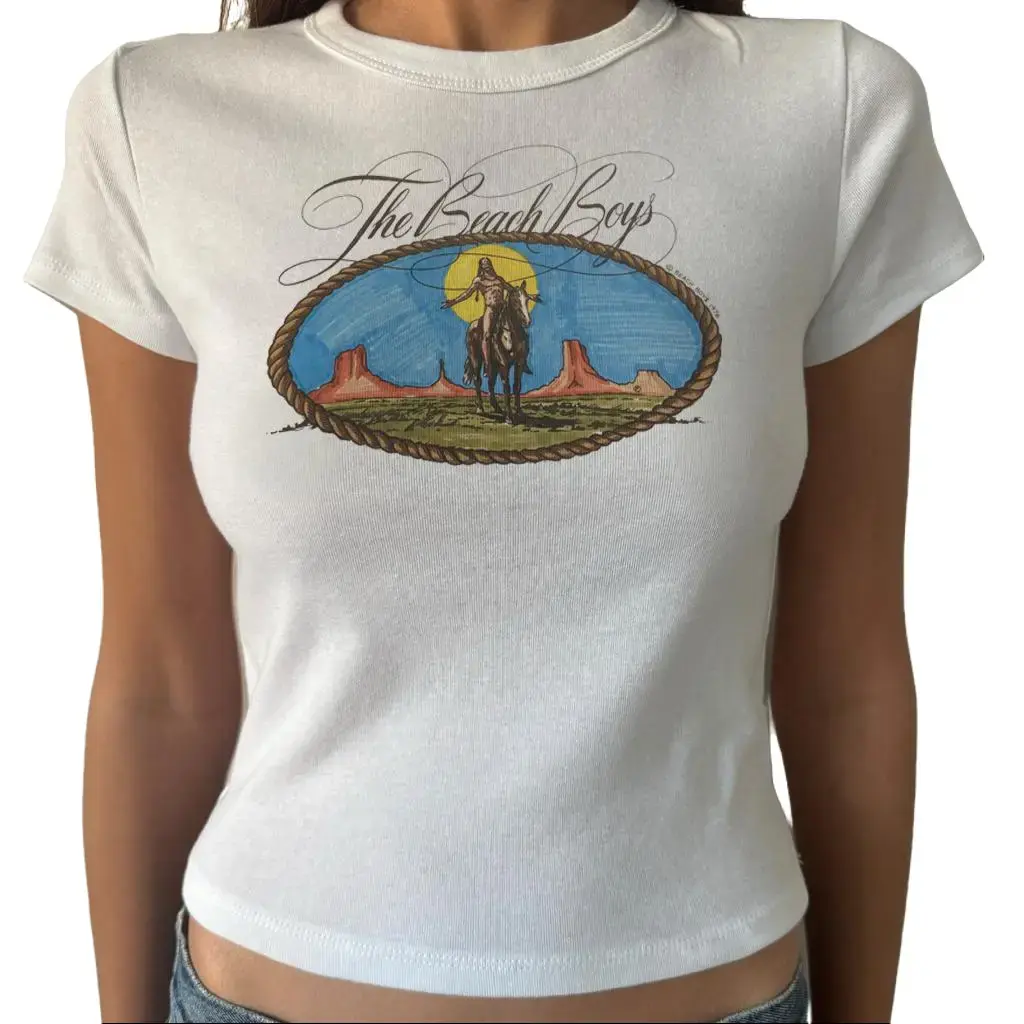 Vintage Beach Boys Women's Tee _  Graphics Tee, Gift for Her, Perfect Gift for Fans