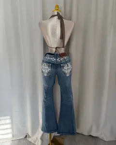 Western cross Jeans- Medium Wash