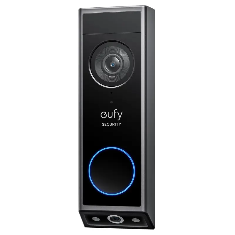 eufy Security Video Doorbell E340 (Battery Powered), Dual Cameras with Delivery Guard, 2K Full HD and Color Night Vision, HomeBase S380 Compatible, No Monthly Fee｜Spingtok