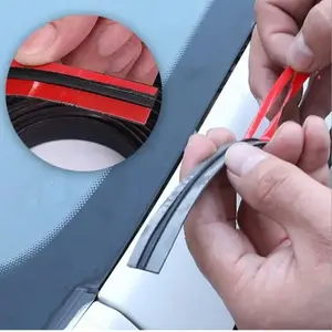 2m Universal Car Sunroof Seal Strip, Dustproof Waterproof Windproof, High-Quality Sealing Strip, Ideal for Automotive Use