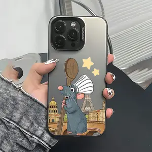 Cartoon Ratatouilles Remys Phone Case Suitable for iPhone 17 16e 16 15 14 13 12 11 Mini Pro Max Air X XR XSMAX 8 7 Plus Anti Fall Matte Back Cover Accessories
