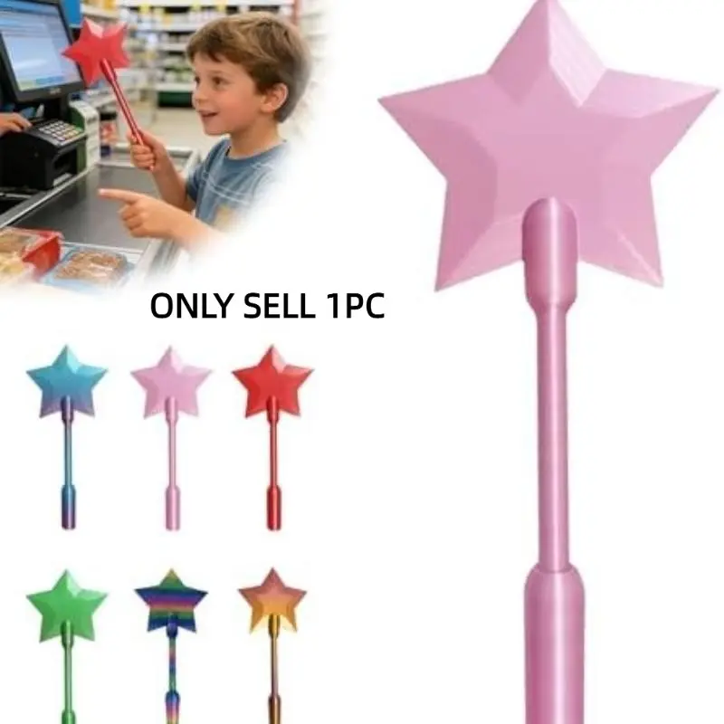 Enchanting Fairy Payment Wand, Credit Card Holder Magic Stick, Magical 3D Printed Touch-Activated Design, Ideal Gift for Wizards & Witches