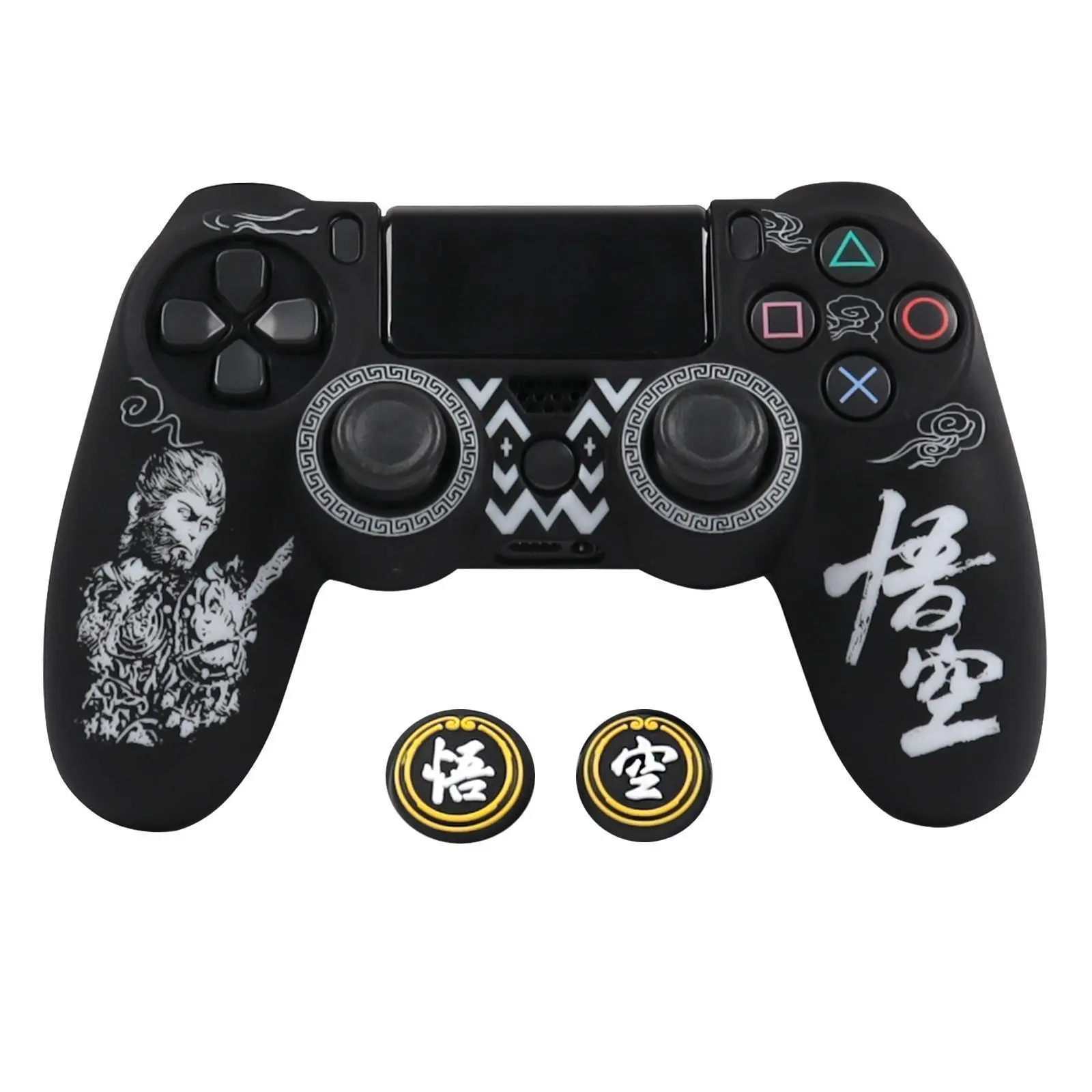 Silicone Soft Controller Cover Case Protection For PS4 Control Skin Covers Joystick Accessories for PlayStation 4 Video Gamepad Accessories Console Accessory Console Controller Accessories Gaming Accessories
