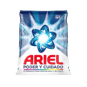 1 Bolsa de Ariel Poder y Cuidado Detergente para ropa Blanca y de Color - Tackles Tough Stains  ,Grime and grease Effortlessly but gentle on all Household surfaces