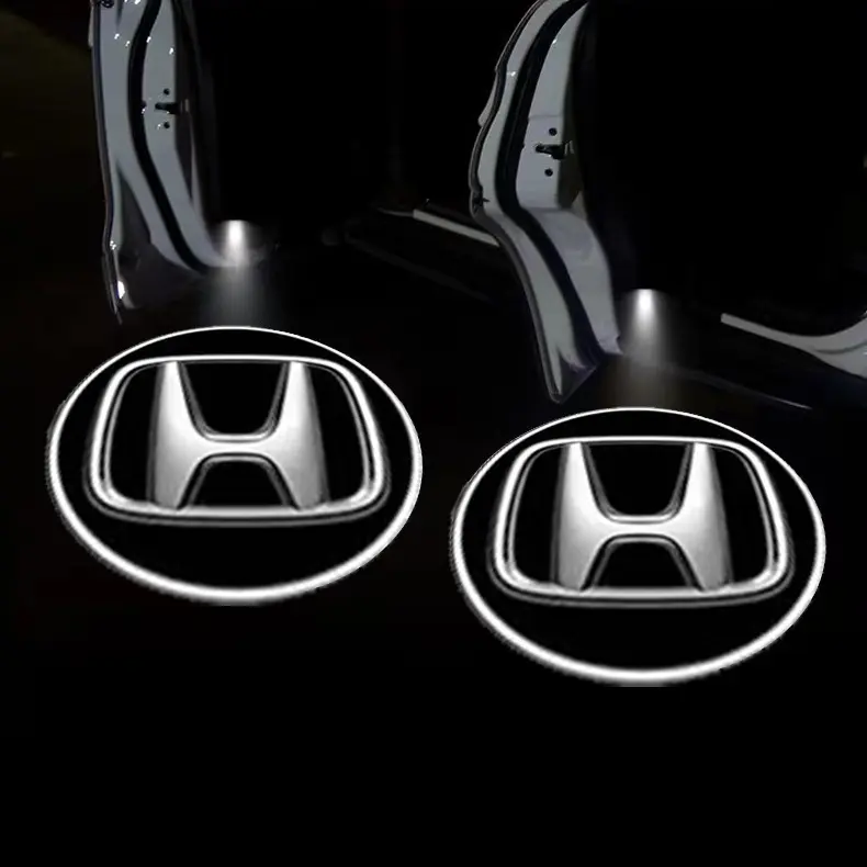 KLIFE LIMITED 2Pcs Car Door Logo Lights HD LED Car Door Welcome