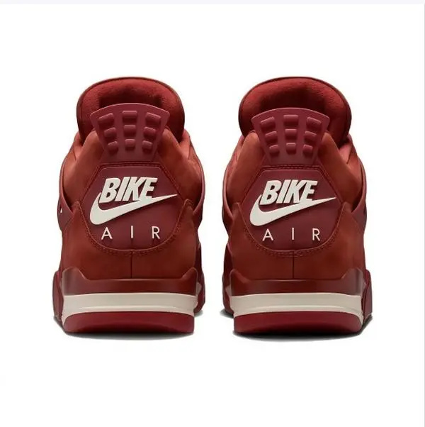 Unisex Mid Retro Sneakers Burgundy Suede Leather Upper Side Honeycomb Breath Mesh Classic Cushion Midsole Cream White Mid Accent Red Non-slip Outsole Brand New Sealed Original Box For Daily Outfit Streetwear Retro Sneaker Collection