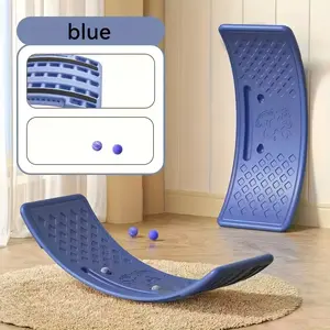 1PC is suitable for curved plate type balance sensory integration trainer - indoor and outdoor seesaw toy, which helps physical coordination, and is the first choice for warm home gifts on holidays and birthdays