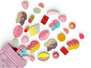 Bubs & Swedish Candy Sweet/Sour Mix 1/2 lb Snack Bonbon