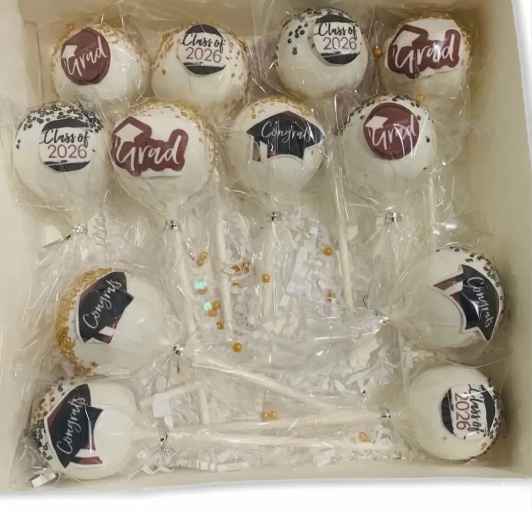 Graduation Cake Pops Graduation Cake Pops