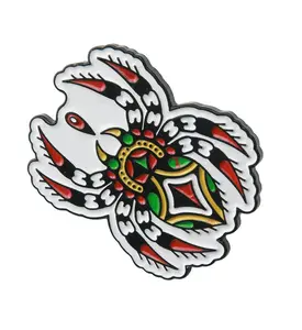 Spider Enamel Pin
